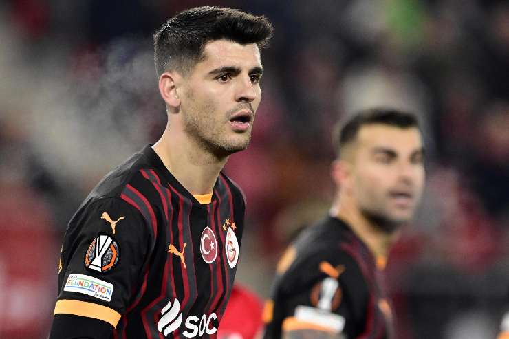 Alvaro Morata perplesso