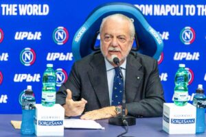 Aurelio De Laurentiis parla in conferenza