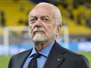 Aurelio De Laurentiis presidente del Napoli