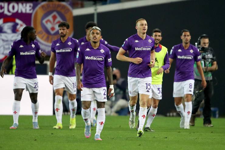 I calciatori della Fiorentina