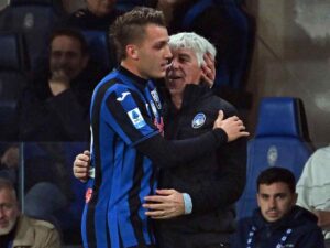 Gasperini e Retegui insieme all'Atalanta