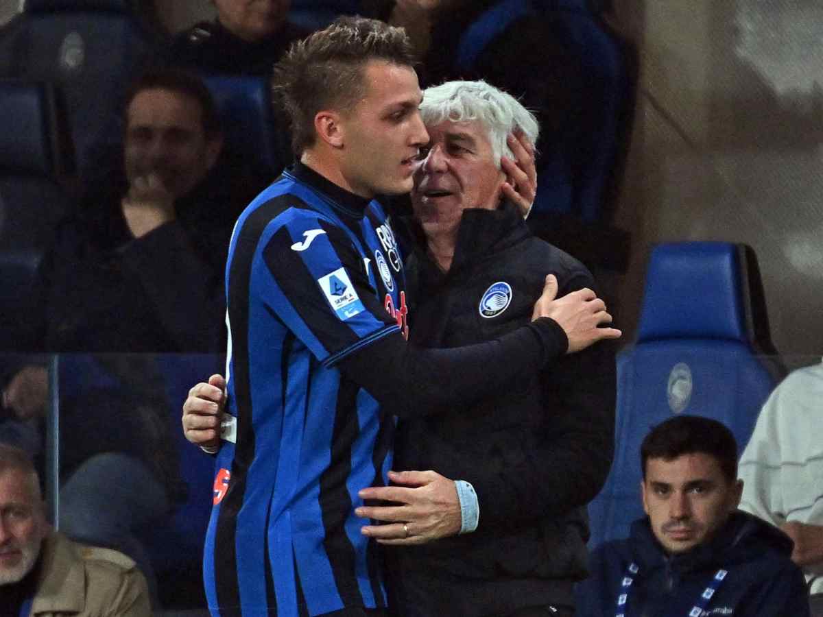 Gasperini e Retegui insieme all'Atalanta
