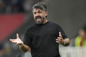 Gennaro Gattuso urla in campo