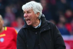 Gian Piero Gasperini urla