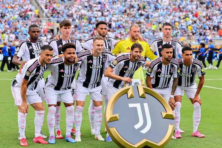 La squadra della Juventus