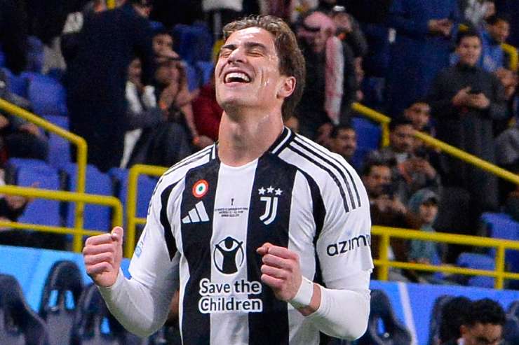 Kenan Yildiz esulta dopo un gol