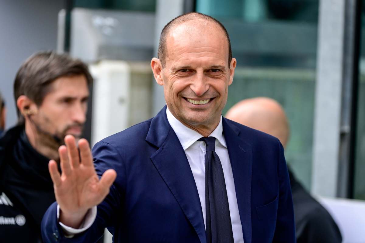 Massimiliano Allegri contento