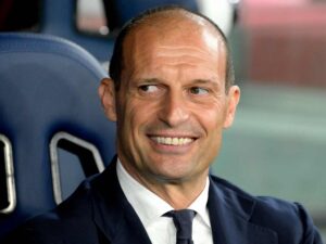 Massimiliano Allegri sorride