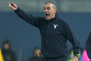 Maurizio Sarri urla