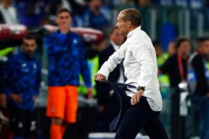 Max Allegri furente