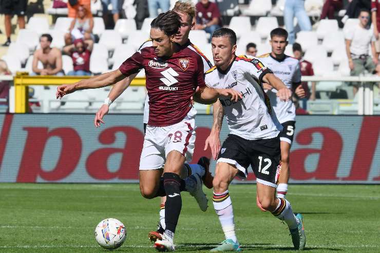 Samuele Ricci in azione
