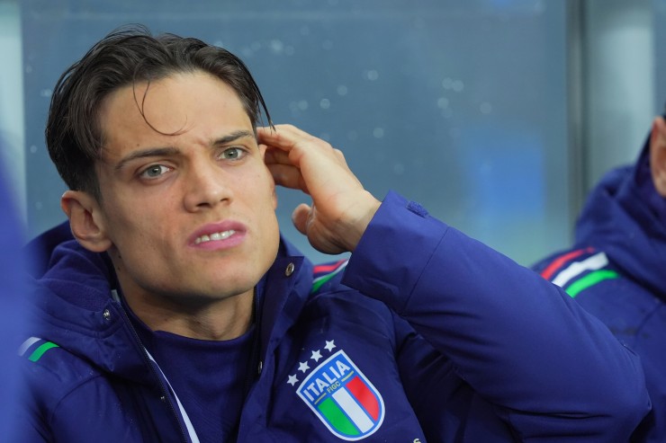 Samuele Ricci con l'Italia