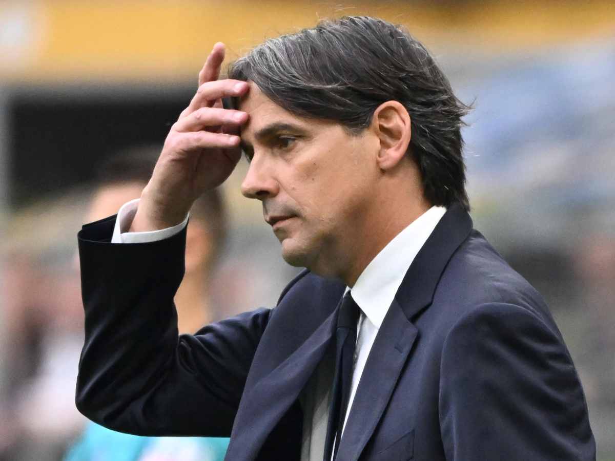 Simone Inzaghi disperato