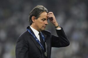 Simone Inzaghi triste