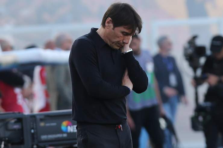 Antonio Conte perplesso e preoccupato