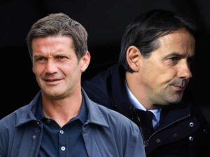 Christian Chivu e Simone Inzaghi
