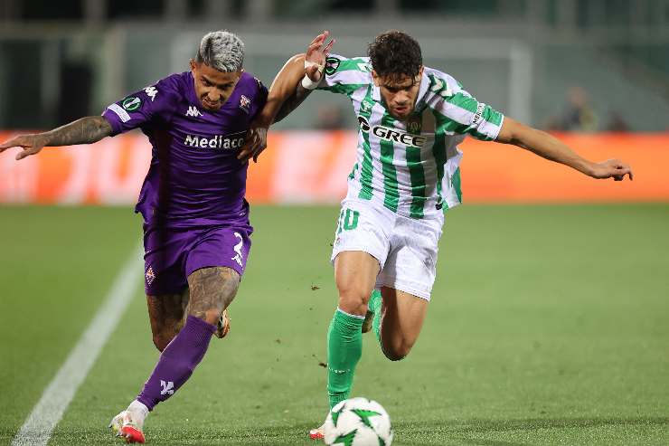 Dodo in azione contro il Betis