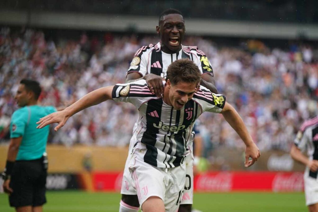 Esultanza Juventus