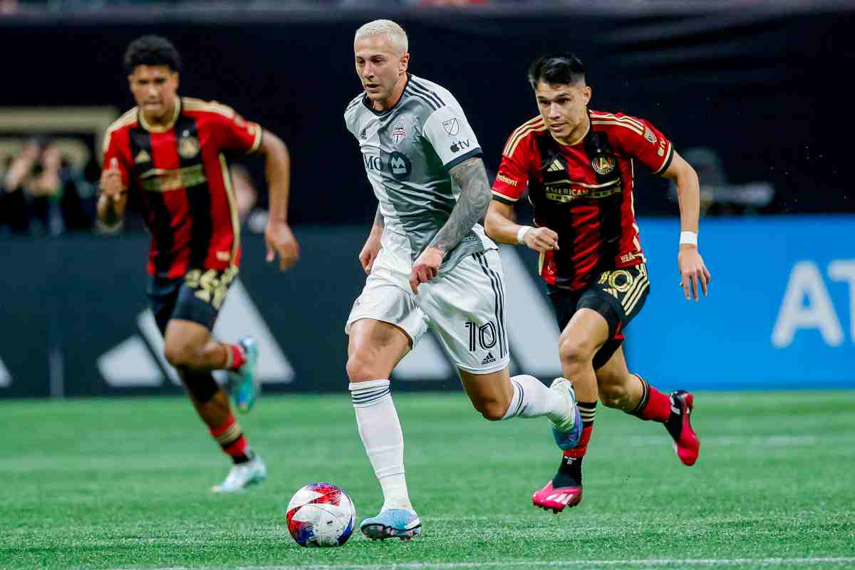 Federico Bernardeschi in azione col Toronto