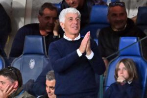 Gian Piero Gasperini quasi in preghiera