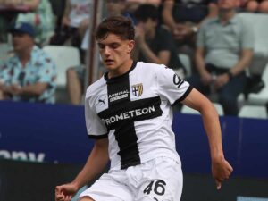 Giovanni Leoni con la maglia del Parma