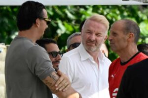Ibrahimovic - Tare - Allegri a colloquio