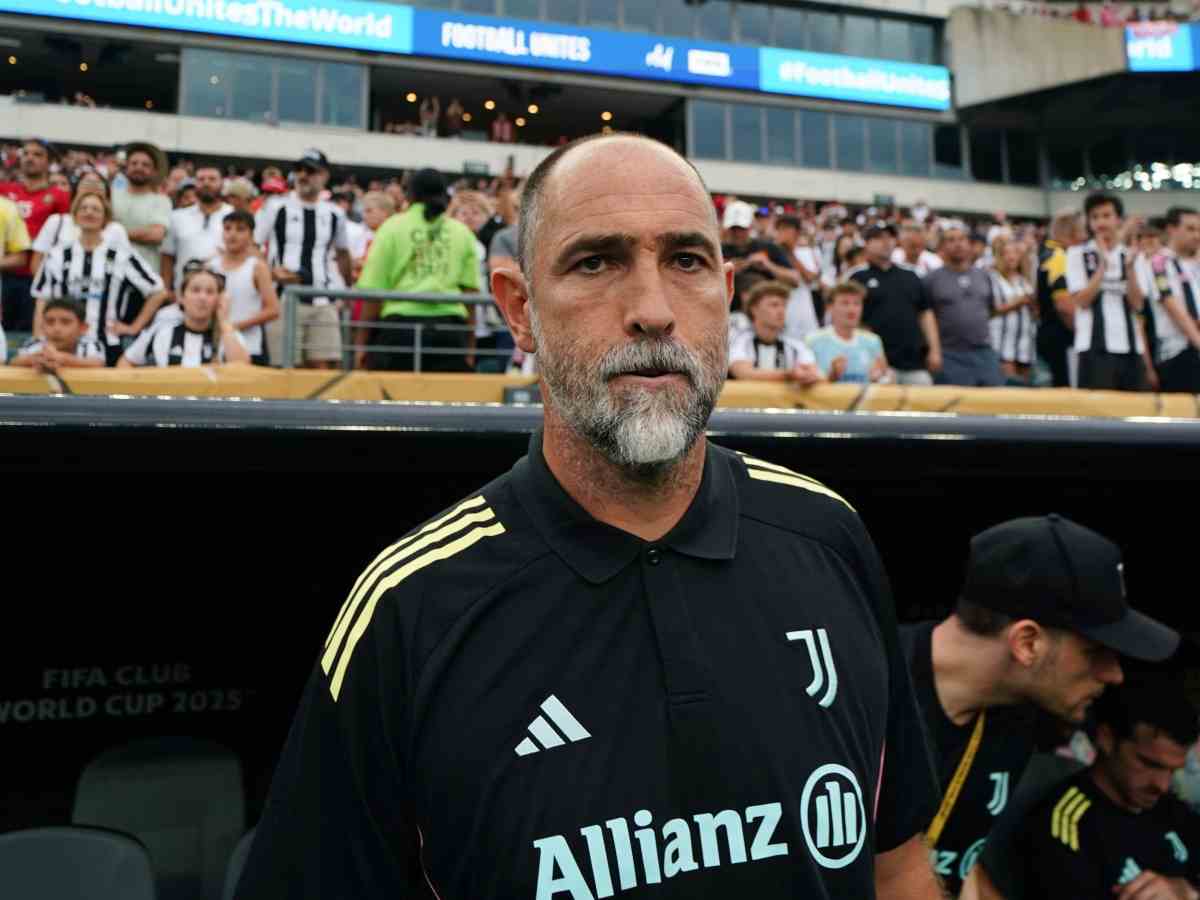 Igor Tudor con un'espressione seriosa