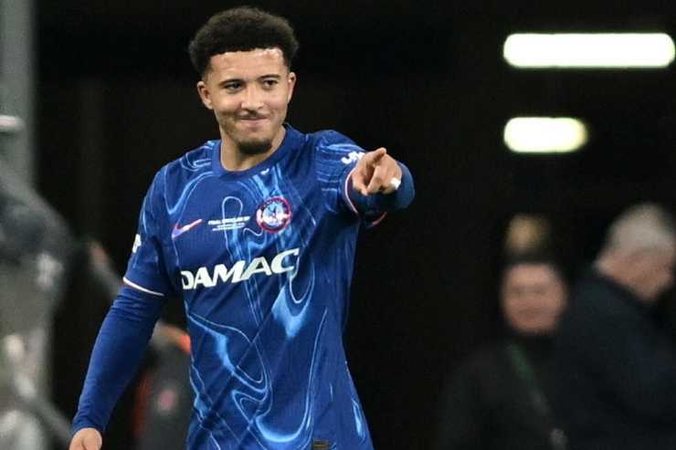 Jadon Sancho esulta