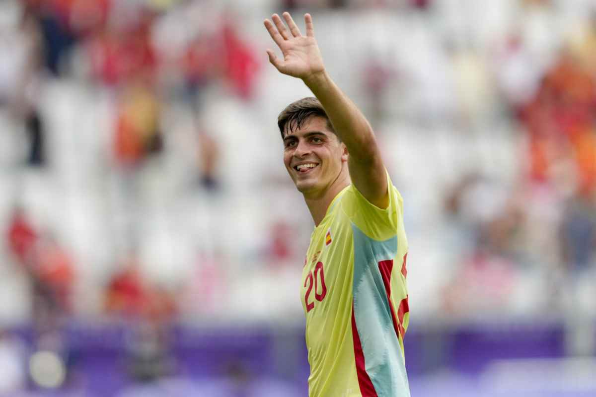 Juanlu Sanchez con la maglia della Spagna Under 21