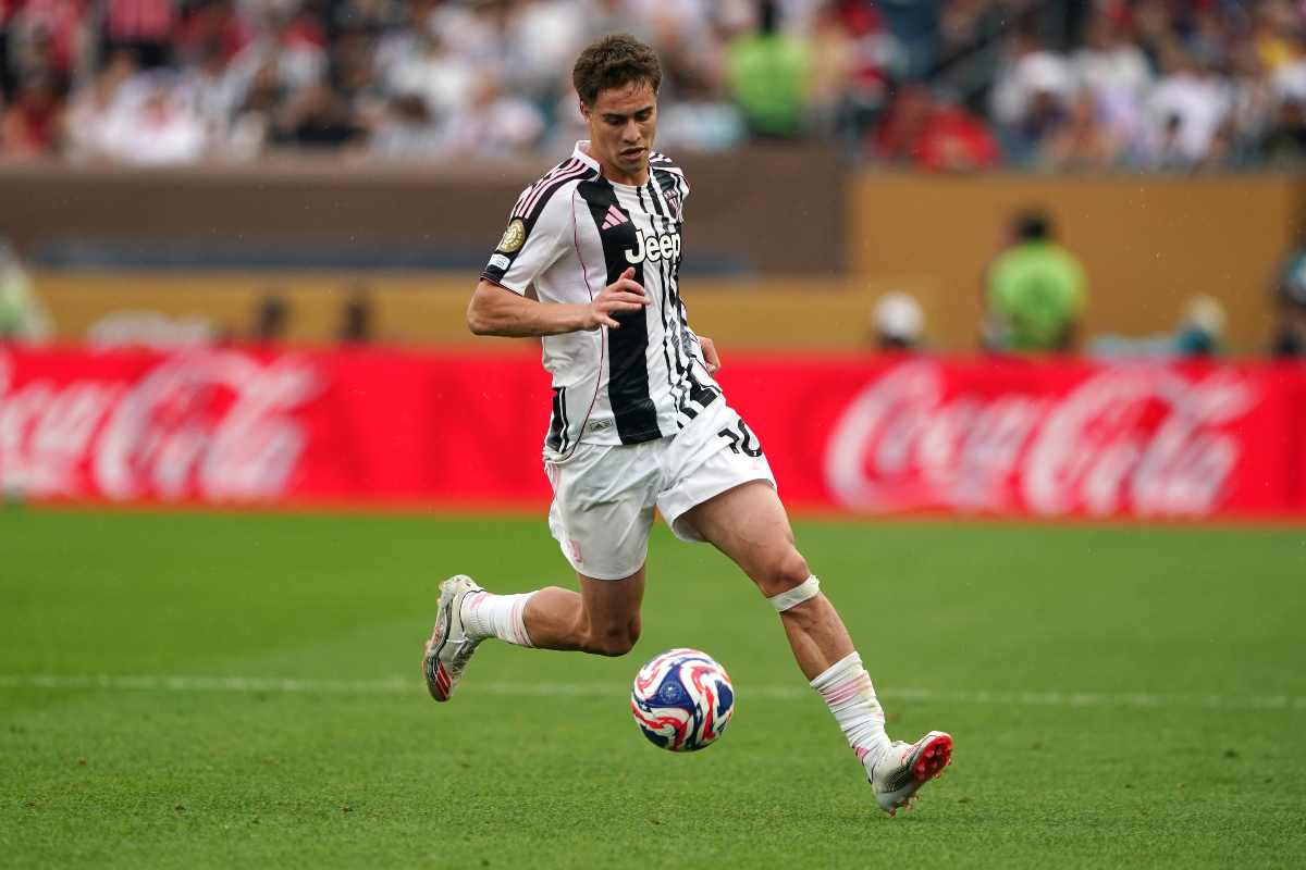 Kenan Yildiz in azione al Mondiale per Club