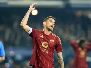 Lorenzo Pellegrini arrabbiato manda a quel paese qualcuno