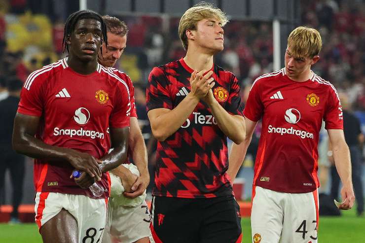 I calciatori del Manchester United 