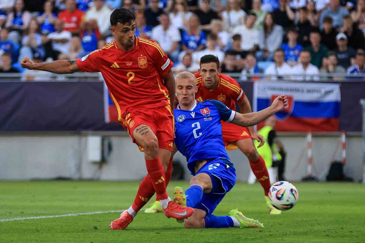 Marc Pubill con la maglia della Spagna Under 21