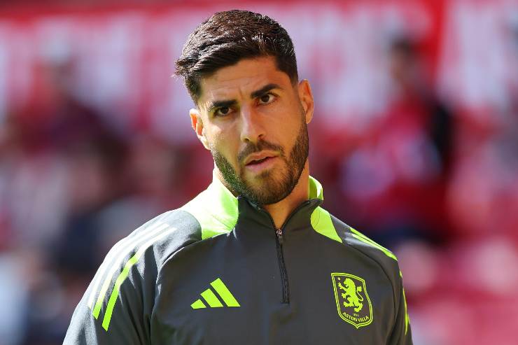 Marco Asensio in primo piano