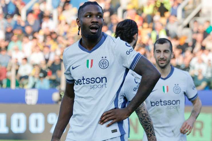 Marcus Thuram in primo piano