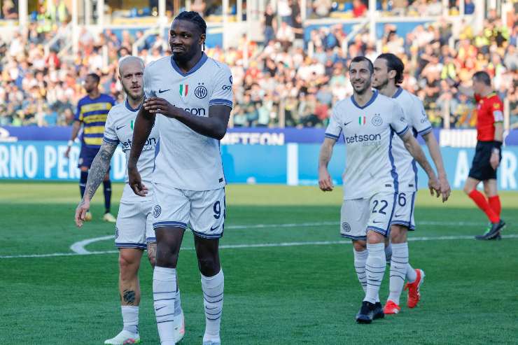 Marcus Thuram esulta