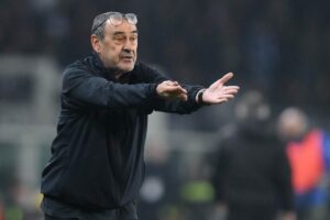 Maurizio Sarri perplesso