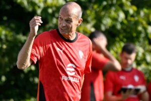 Max Allegri dà indicazioni