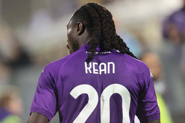 Moise Kean di spalle