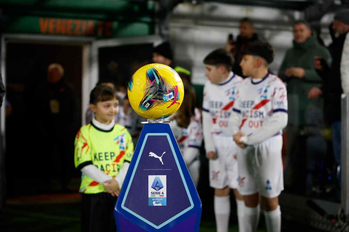 Pallone Serie A della scorsa stagione