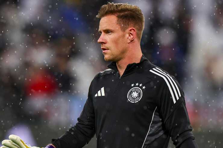 Ter Stegen con la tuta della Germania