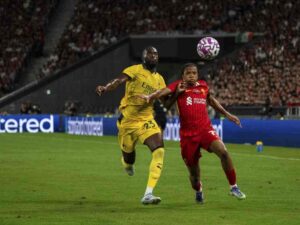 Fikayo Tomori in Milan Liverpool