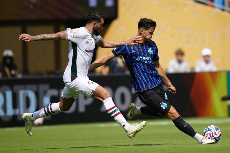 Valentin Carboni al Mondiale per Club contro la Fluminense