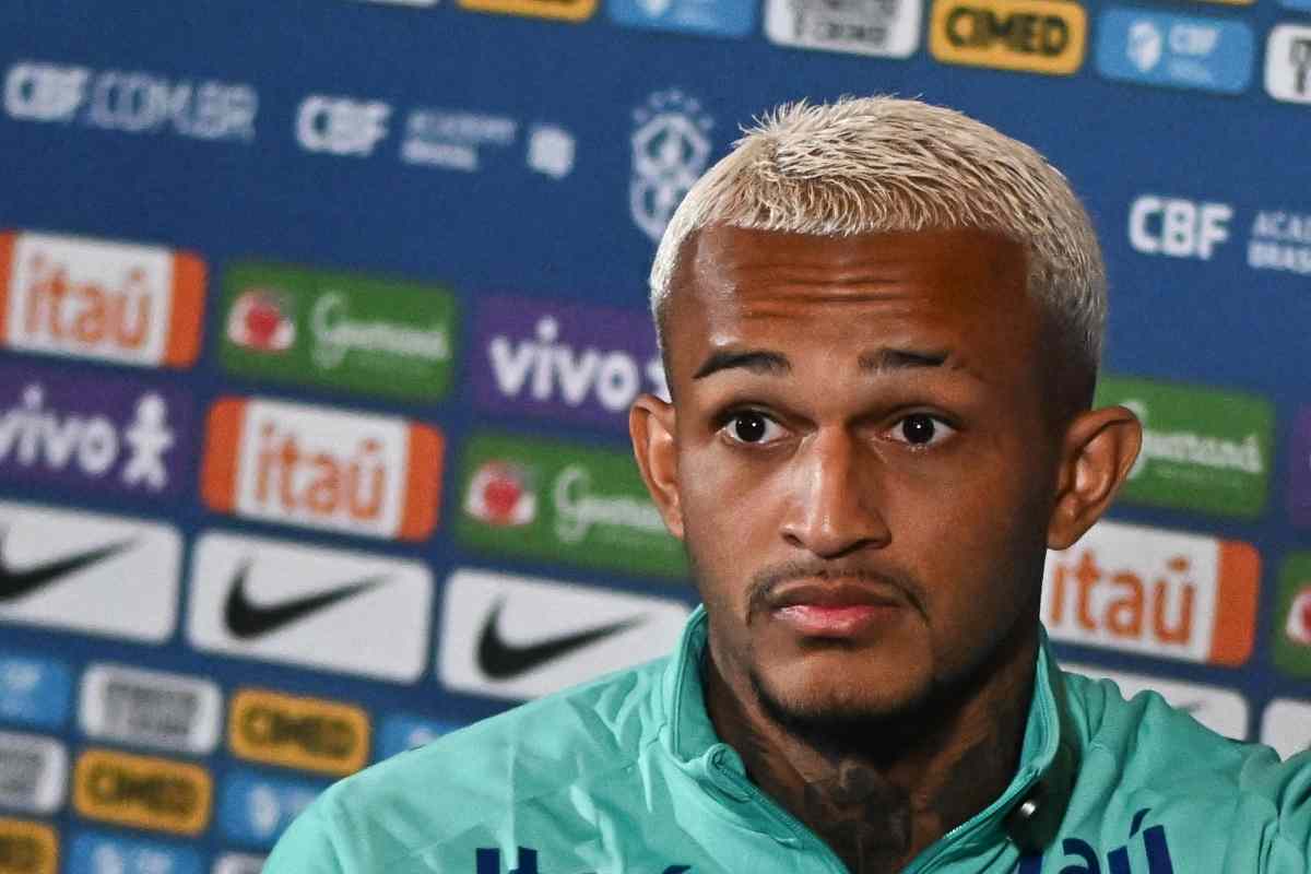 il brasiliano Wesley França in conferenza stampa