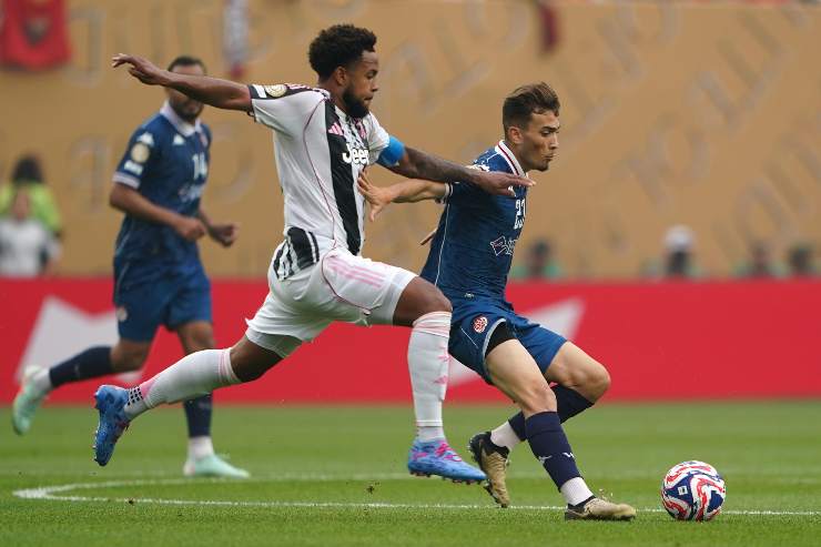 Weston McKennie in azione al Mondiale per Club