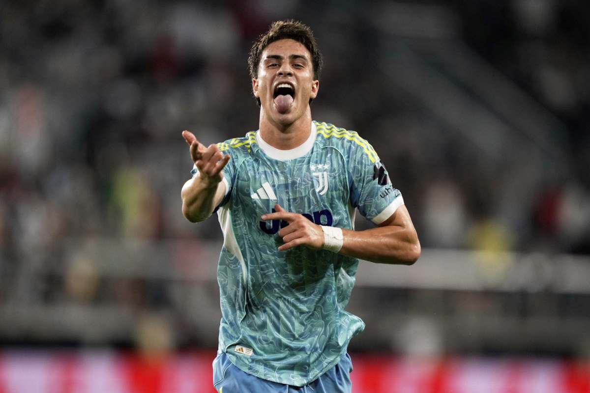 Yildiz esulta dopo un gol