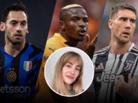 Giocatori con la giornalista Alessia Gentile di TvPlay.it