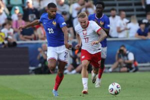 Andy Diouf con la maglia della Francia U21