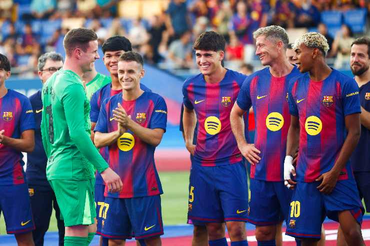 La squadra del Barcellona