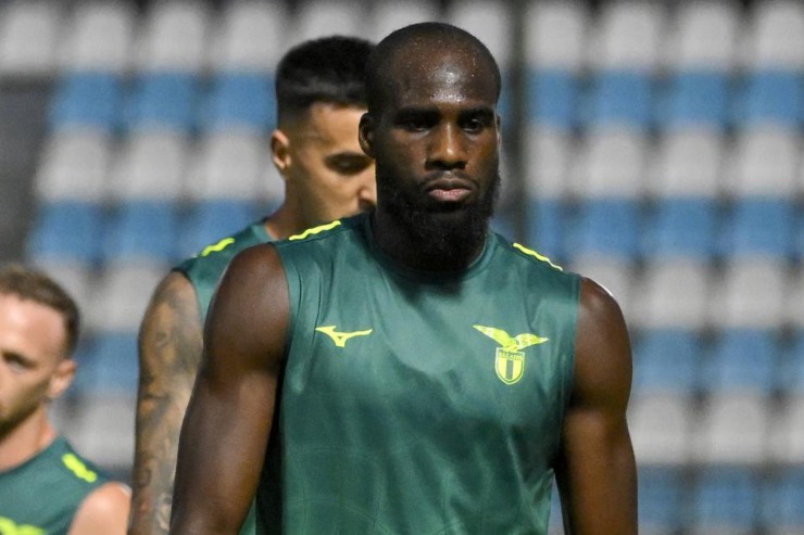 Boulaye Dia in allenamento con la Lazio 